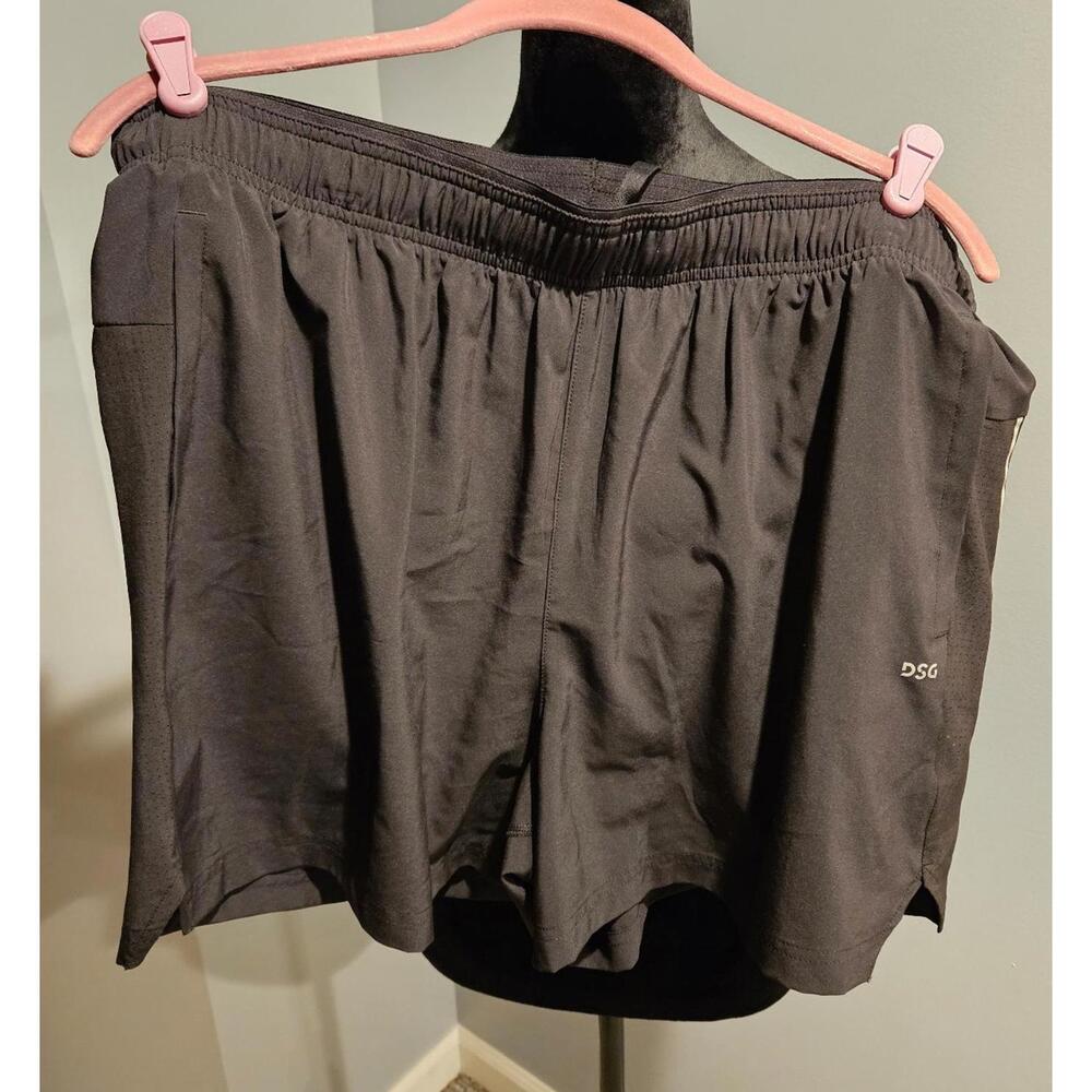 DSG Men's Large 5" Stride Run Short Black NWT Size XXL